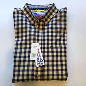 NWT Men’s Wrangler LS Button-Down XXL Tall